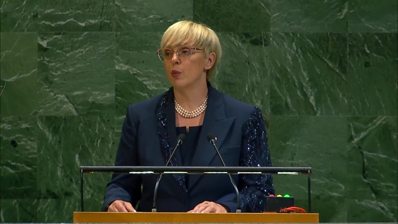 El presidente de Eslovenia habla en la ONU
